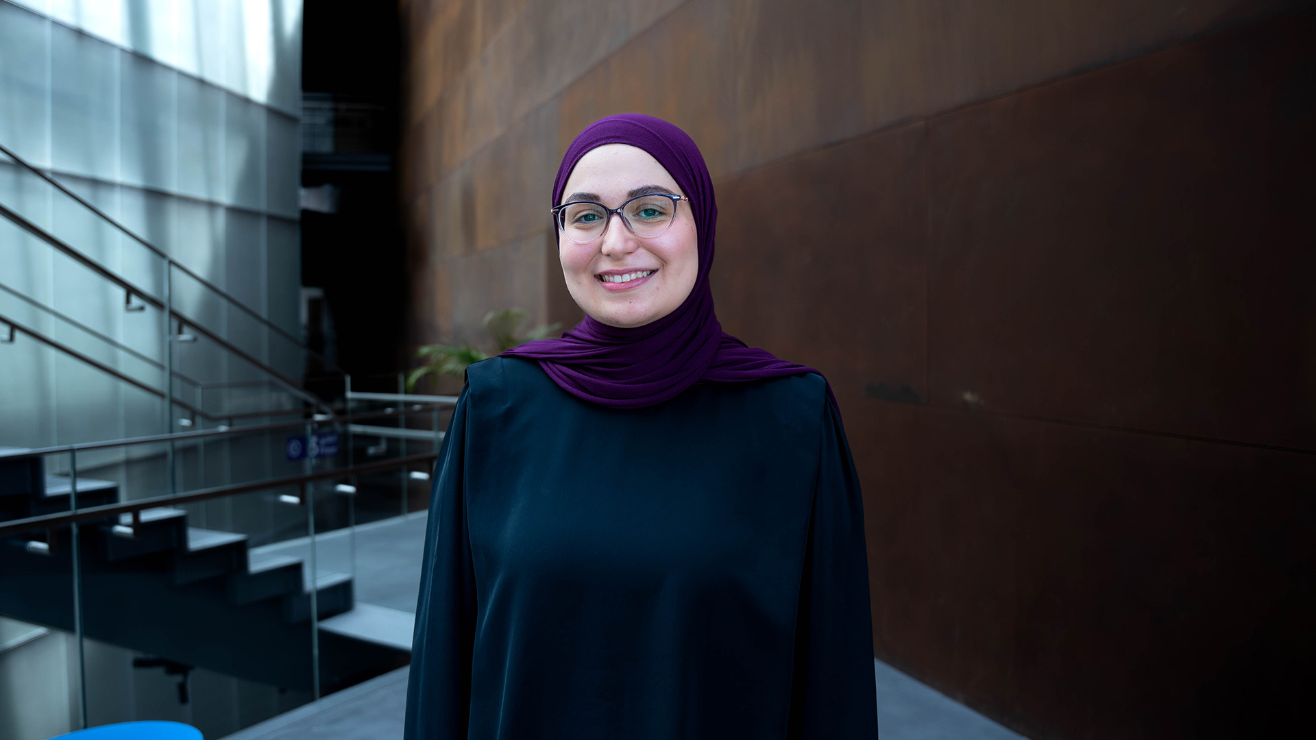 Falasteen Mansour’s desire to amplify regional voices and tell the stories of her community led her to choose NU-Q, where she aspired to become a journalist and contribute to a broader understanding of the region’s complex realities