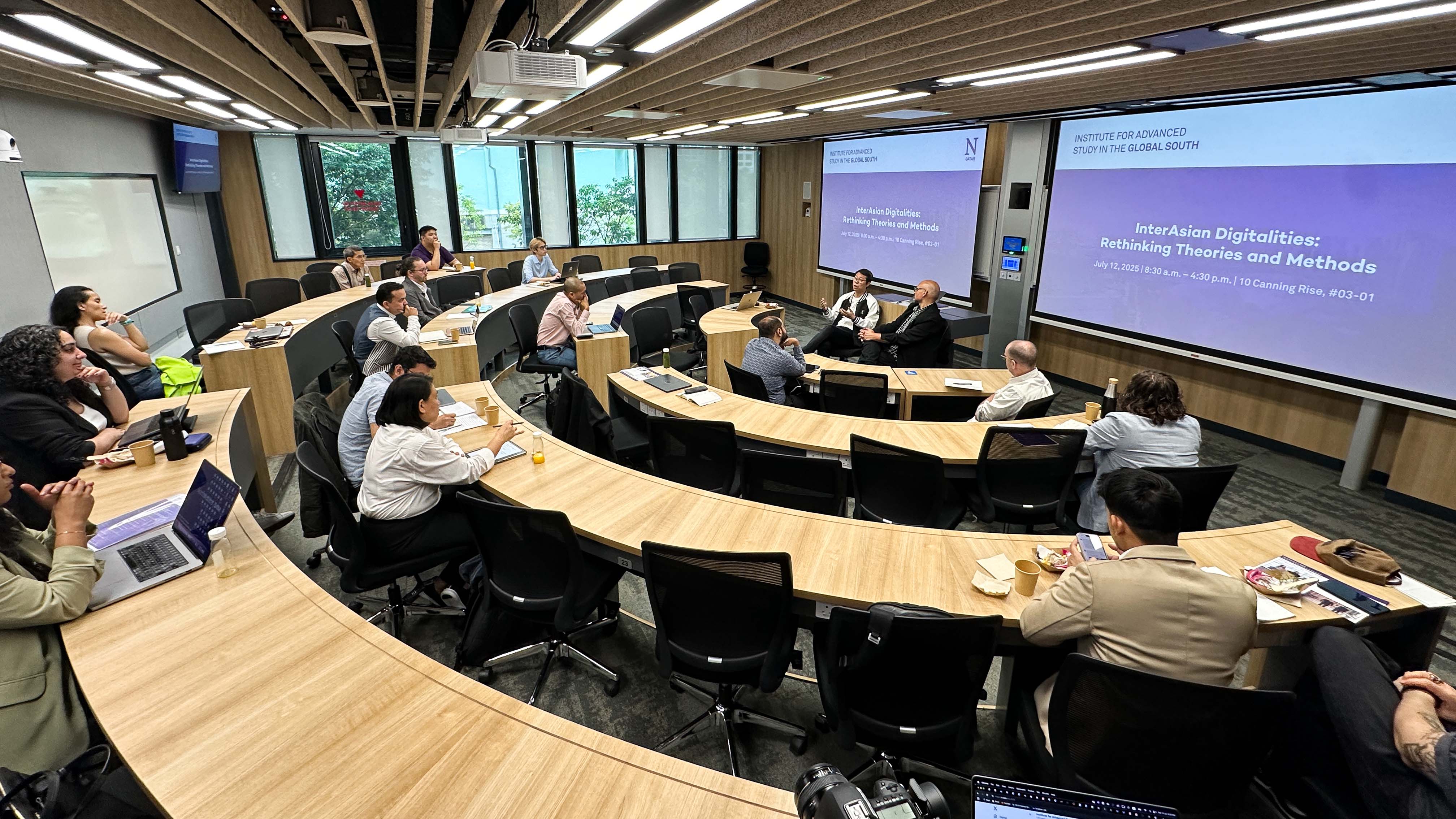 This special issue is the culmination of the two-year InterAsian Digitalities initiative, developed through workshops, panels, and conferences in Australia, Lebanon, New Zealand, Qatar, and the United States.